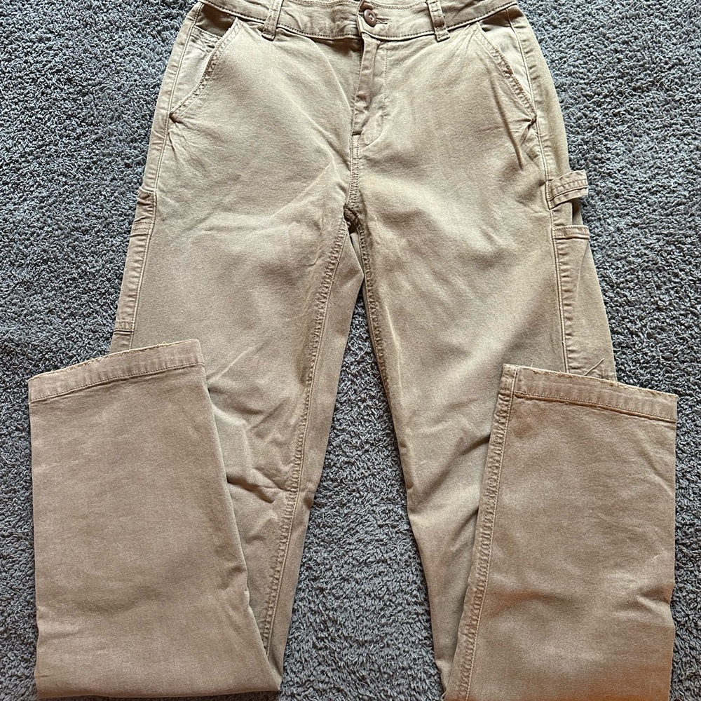 American Eagle High-Rise Straight Cargo Pants